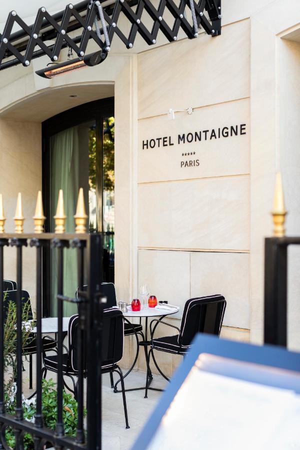 Hotel Montaigne París Exterior foto