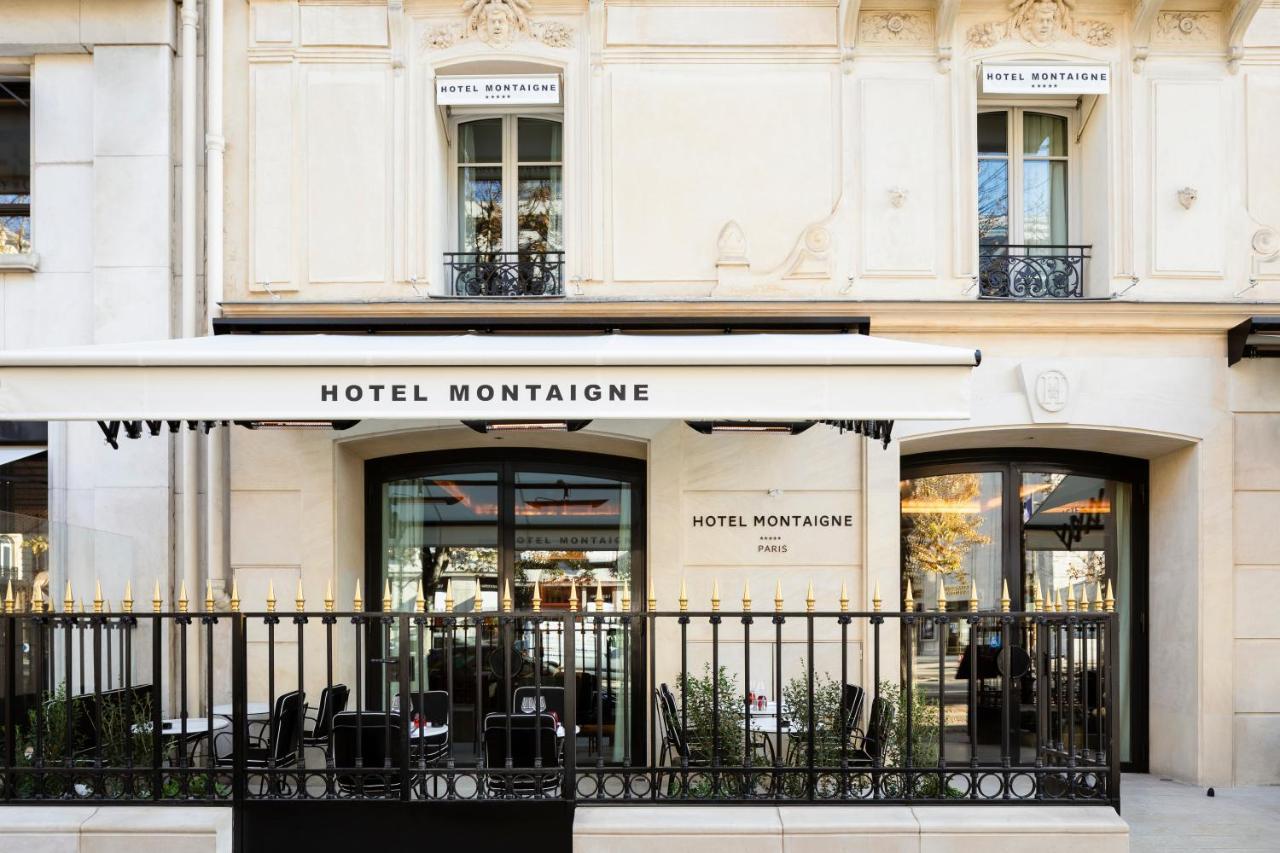 Hotel Montaigne París Exterior foto